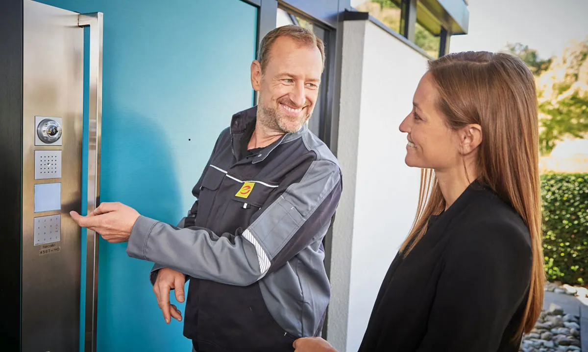 Beratung - Türsprechstation mit Videoüberwachung &middot; Elektro-Adam-Mühlheim